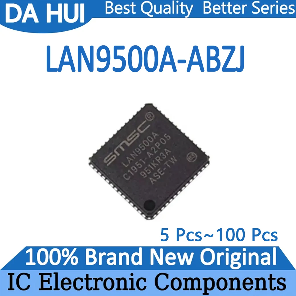 

LAN9500A-ABZJ LAN9500A LAN9500 LAN 9500 IC USB Chip QFN56