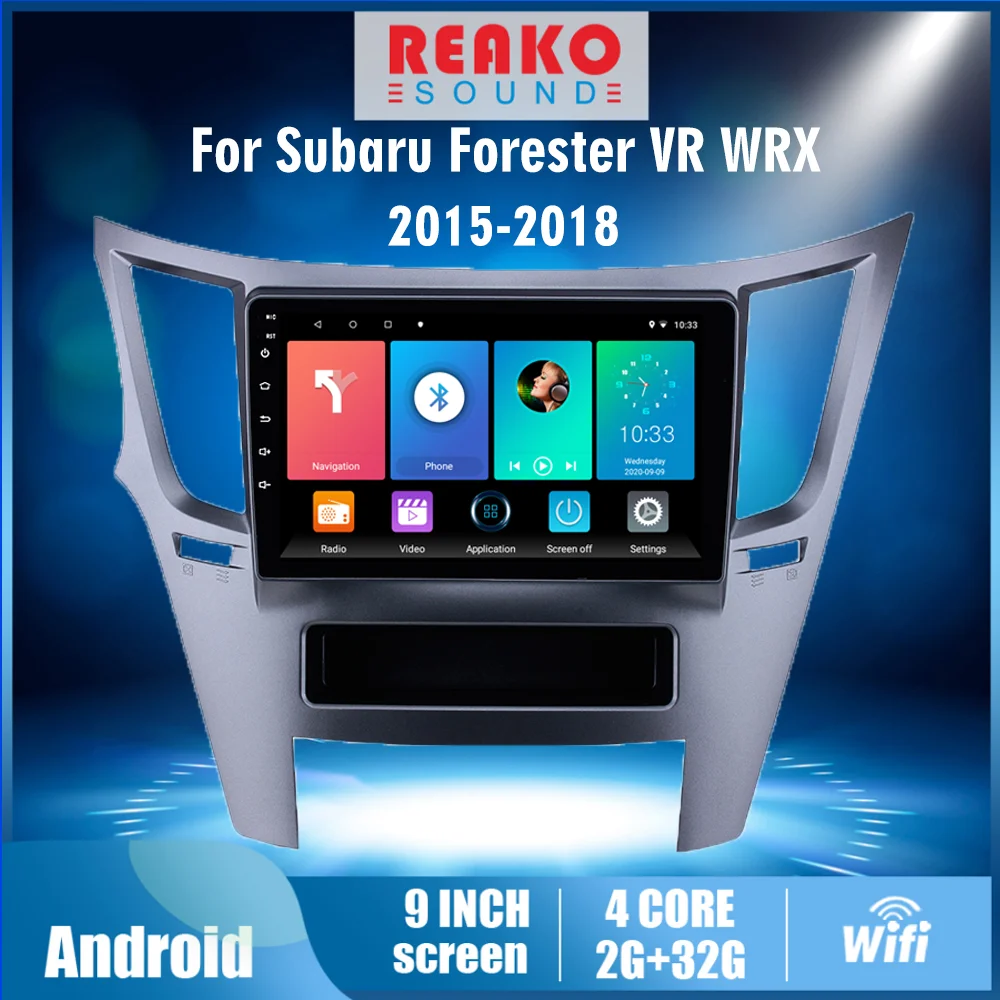 

For Subaru Outback 2010-2016 2 Din 4G+64G Android 4G Carplay WIFI Car Radio Multimedia Video Player Navigation GPS FM