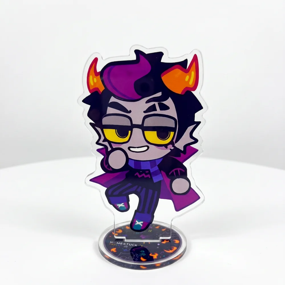 Фото Брелок-подставка из акрила 10 см по игре Homestuck: Каркат, Вантас, Терези, Пироп, Вриска, Серкет, Гамзее, Макара, Каная. Декор для стола, подарок для фанатов. №5
