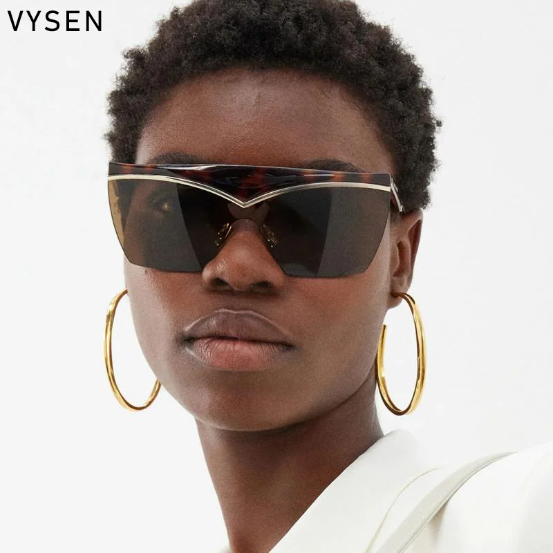 Солнцезащитные очки в стиле ретро для мужчин и женщин большой квадратной оправе