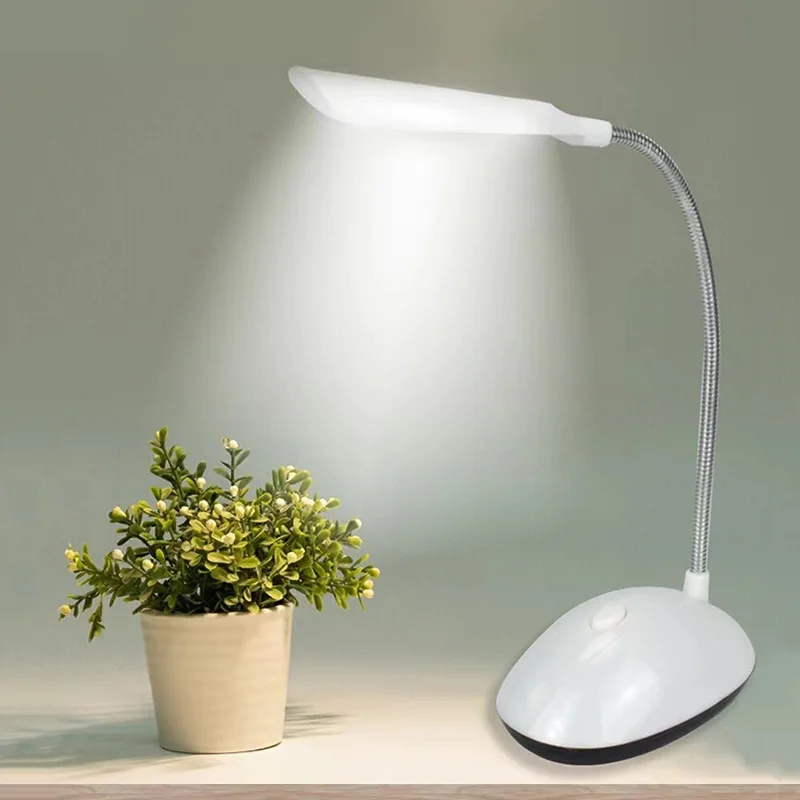 

1PCS 4LEDs Table Lamp Desk Lamp Eye Protection Lamp AAA Battery Reading Book Lights New Reading Lamp Desk Lights Morden Lamp