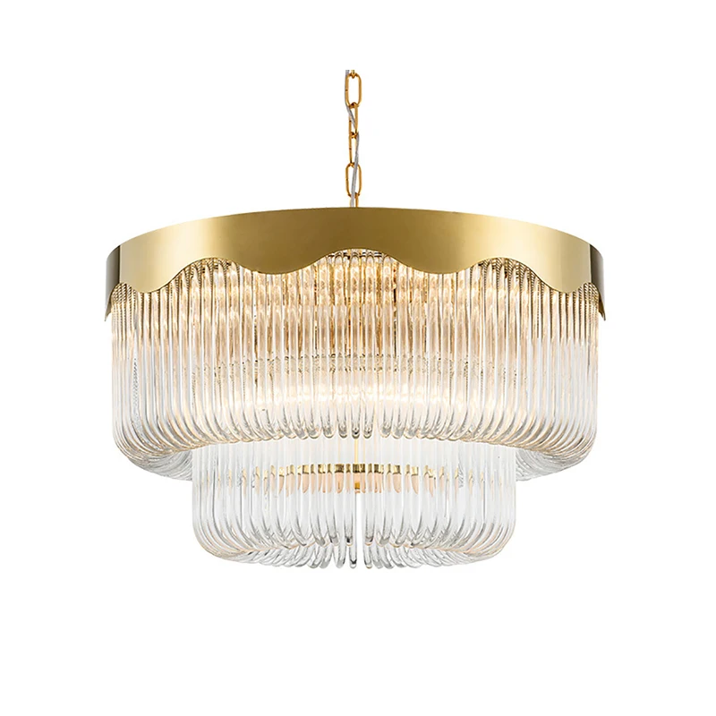 

Pendant Light Postmodern LED Round Glass Luxury Atmosphere Hanging Lights 2022 Home Decoration Fixture for Hotel Dinning Table