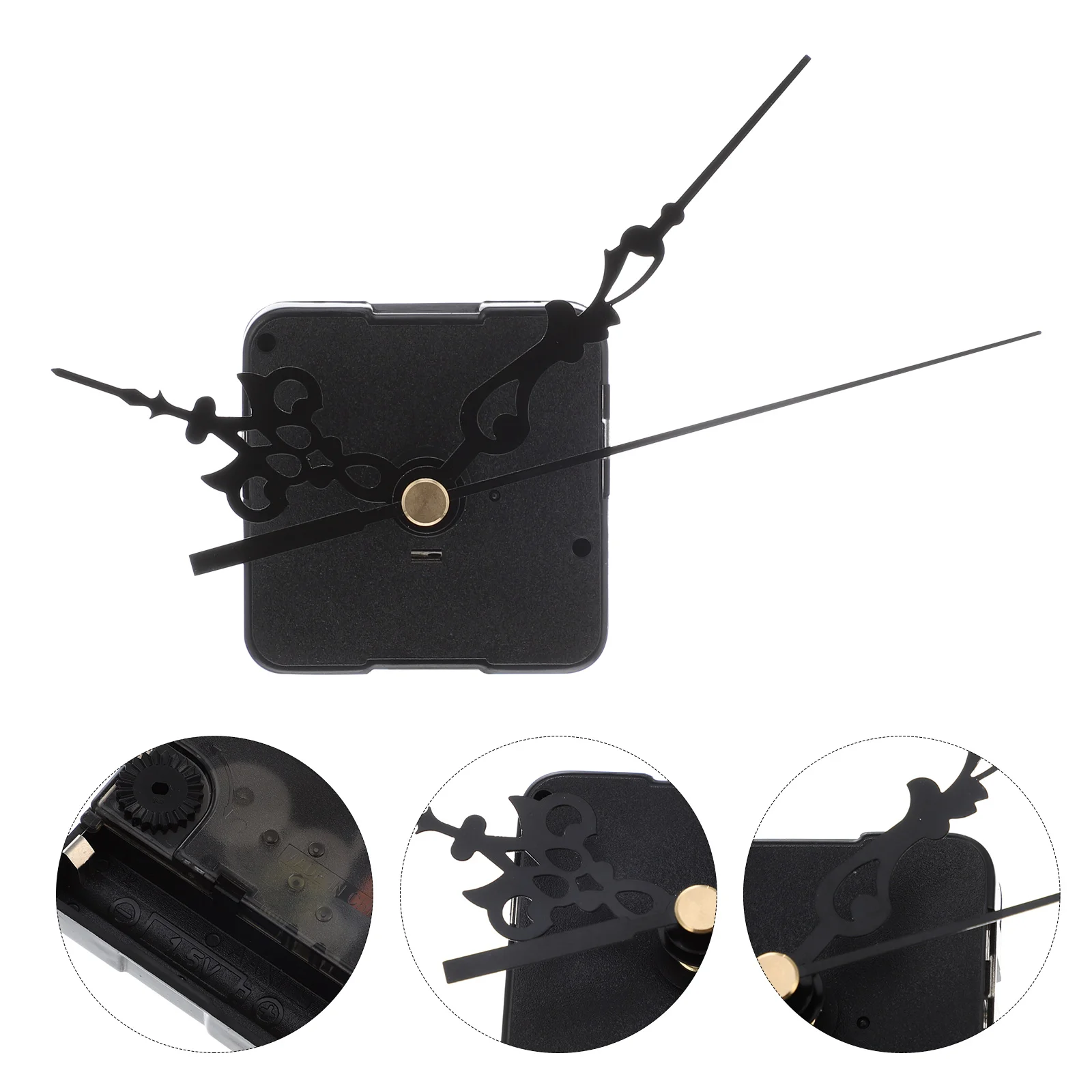 

4pcs Mute Clock Movement Hanging Clock Accessories Sweep Movements Parts
