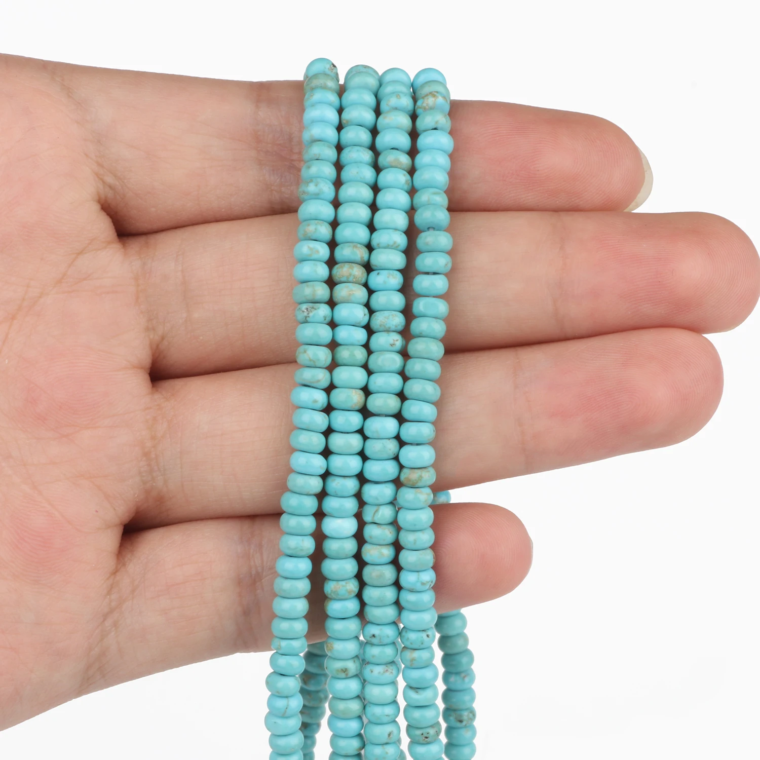 

150 шт., круглые бусины из натурального камня