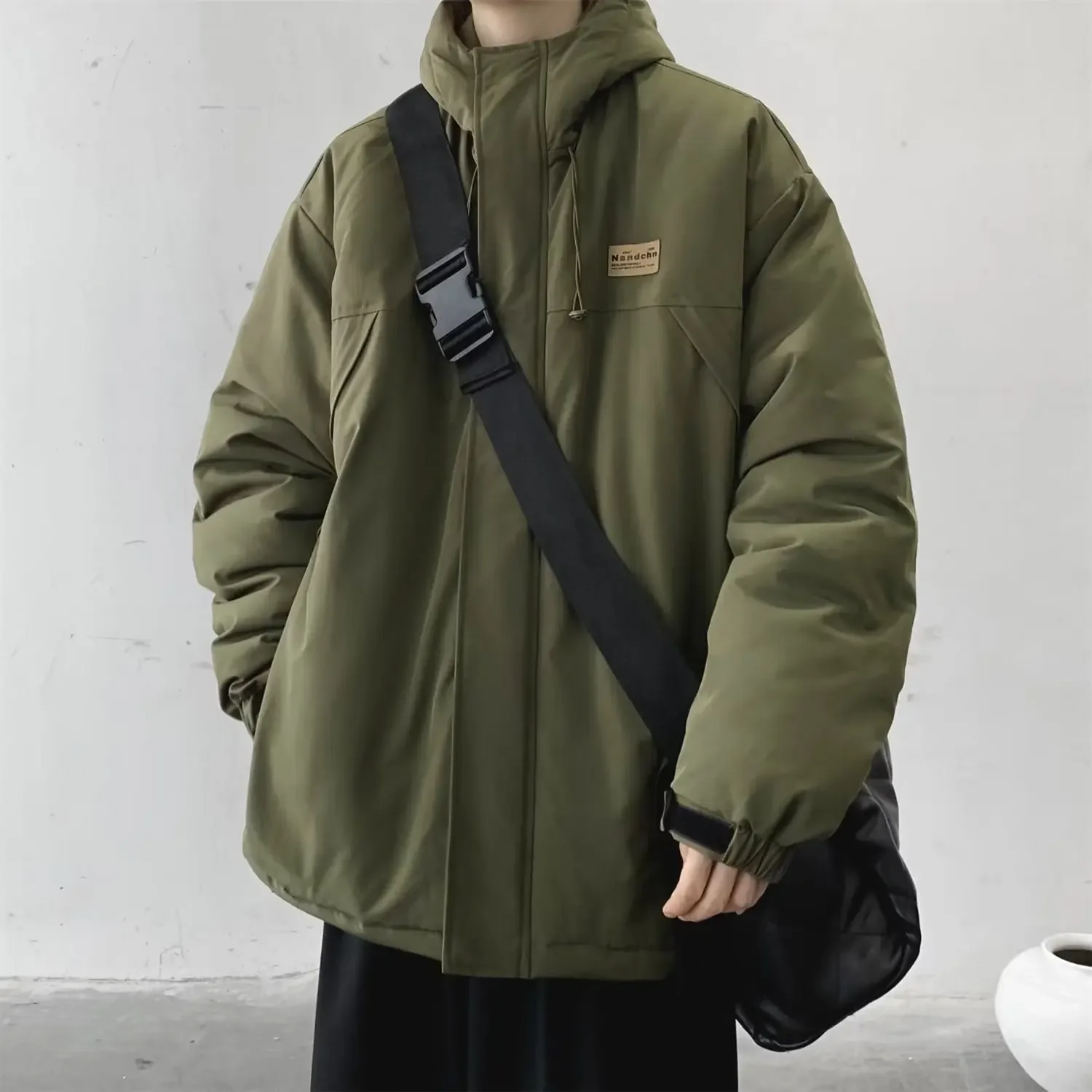 Трендовое Простое Элегантное пальто из 2022 хлопка артистичное универсальное