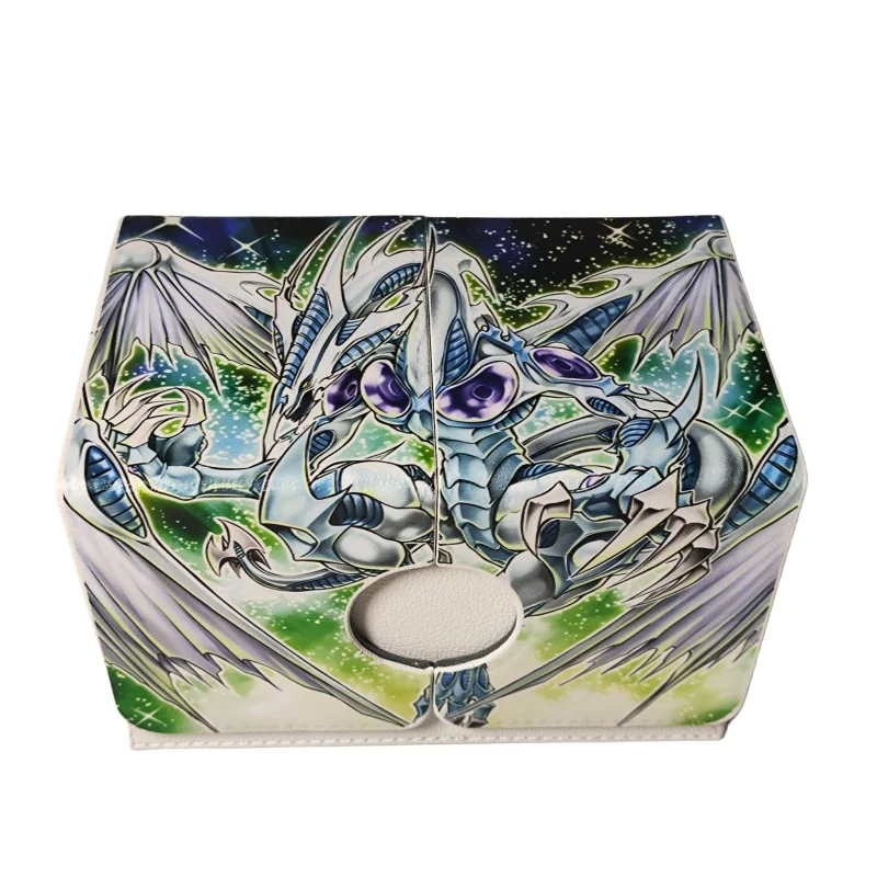 Yu-Gi-Oh чехол для карт Stardust кожа дракона DIY двухуровневая портативная коллекция