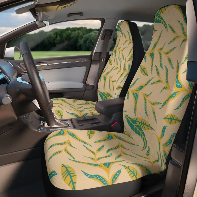 

Seat Covers For Cars for Women | Flower Car Seat Covers for Vehicle | Protect Car from Stains, Spills | Car Accessories for Wome