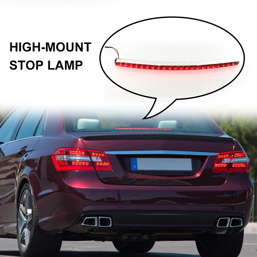 

Автомобильный задний стоп-сигнал с высоким креплением, прямая замена, автомобильные аксессуары для Benz C63 AMG Sedan 2012-2015, автомобильный стоп-сиг...