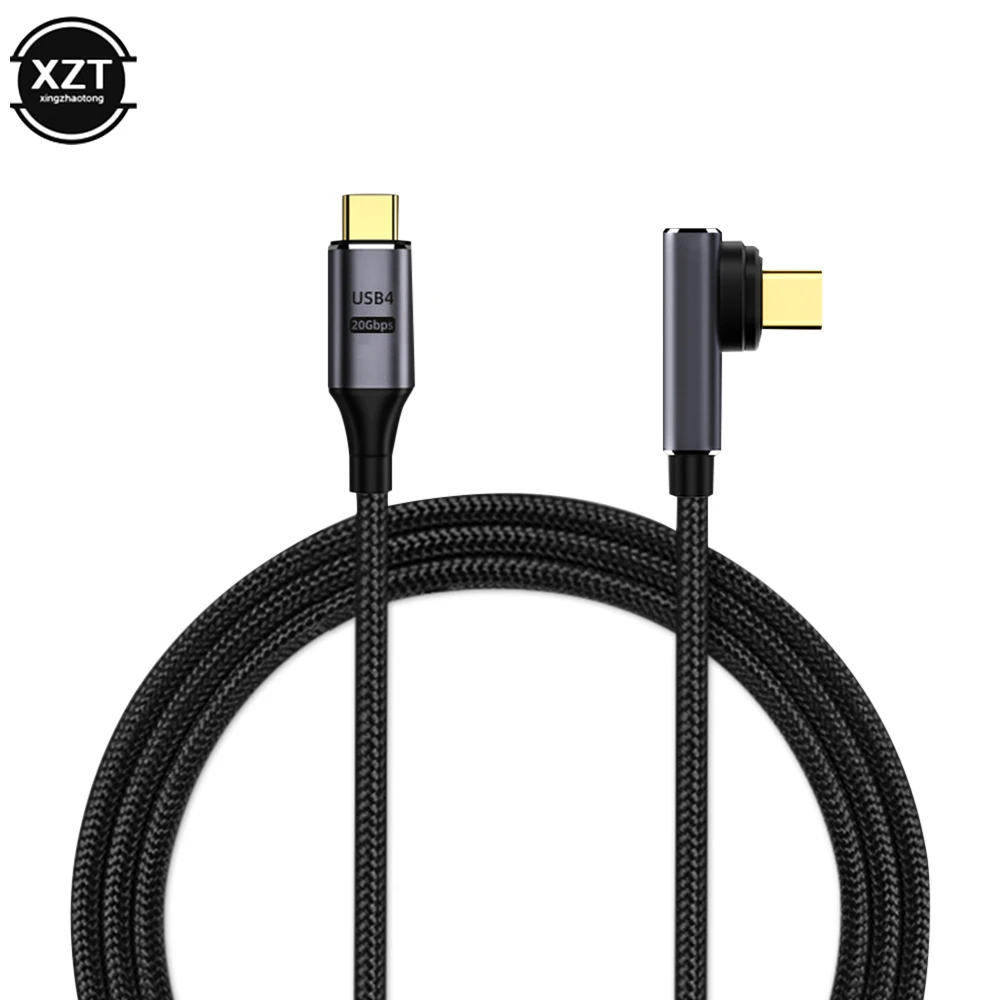 

Полнофункциональный кабель для передачи данных USB4, 40 Гбит/с, HDMI-совместимый, HD-видео передача данных, PD, быстрый зарядный кабель типа C, штекер-штекер