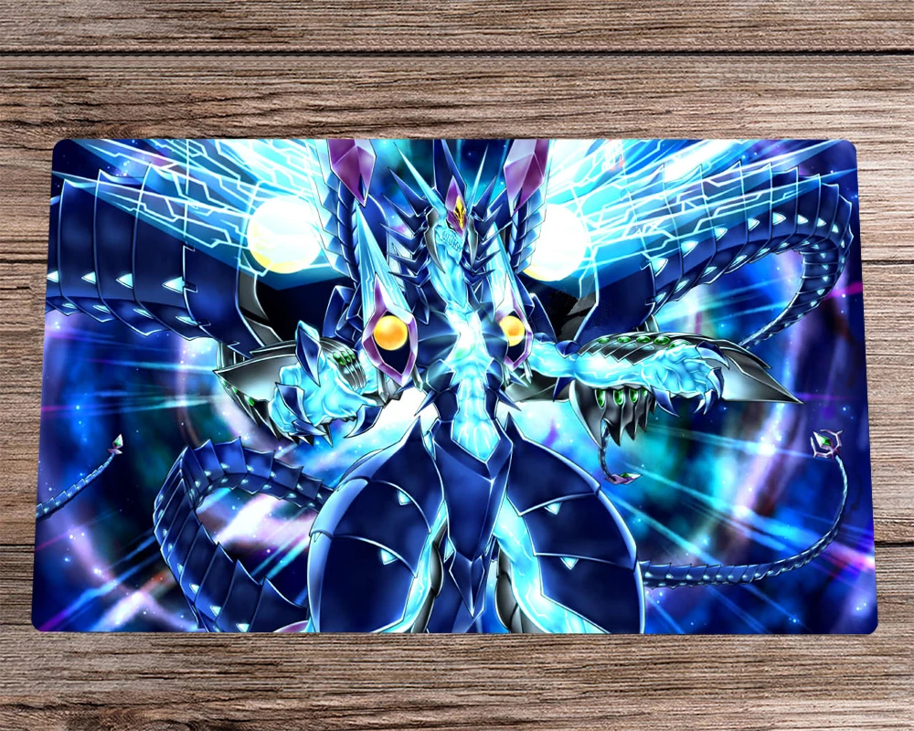 

YuGiOh Playmat No.62 Galaxy Eyes Prime Photon Dragon TCG CCG Mat Trading Card Game Mat Duel Desk Pad & Free Bag Mousepad 60x35cm