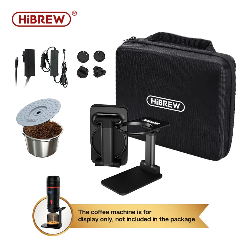 

HiBREW AC/DC Adapter / Portable travel bag / Holder For Car Coffee Maker Portable Espresso Machine