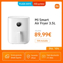 Official | Mi Smart Air Fryer 3.5L,Sin Aceite, Potencia hasta 1500W,Pantalla OLED, Función Horno, Control Por Aplicación