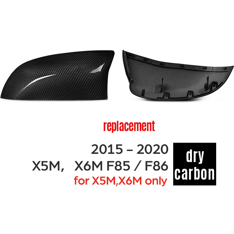 Крышка бокового зеркала для BMW 2014 - 2018 X3 F25 LCI X4 F26 X5 F15 X5M F85 2015 2019 X6 F16 X6M F86 |