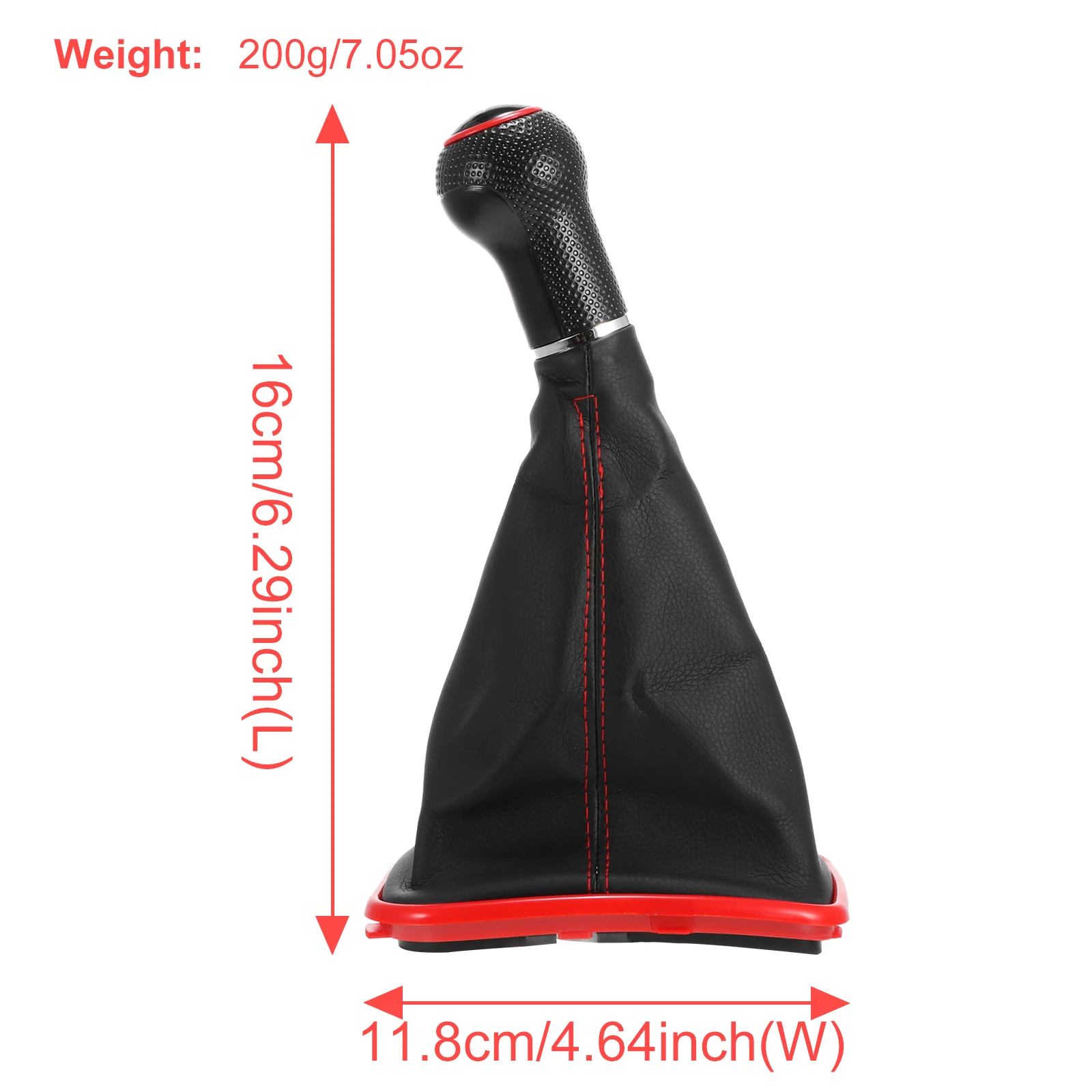 5 Speed Gear Shifter Knob Gaiter PU Leather Head Dust Cover for Jetta Bora Golf MK4 1999-2004 |