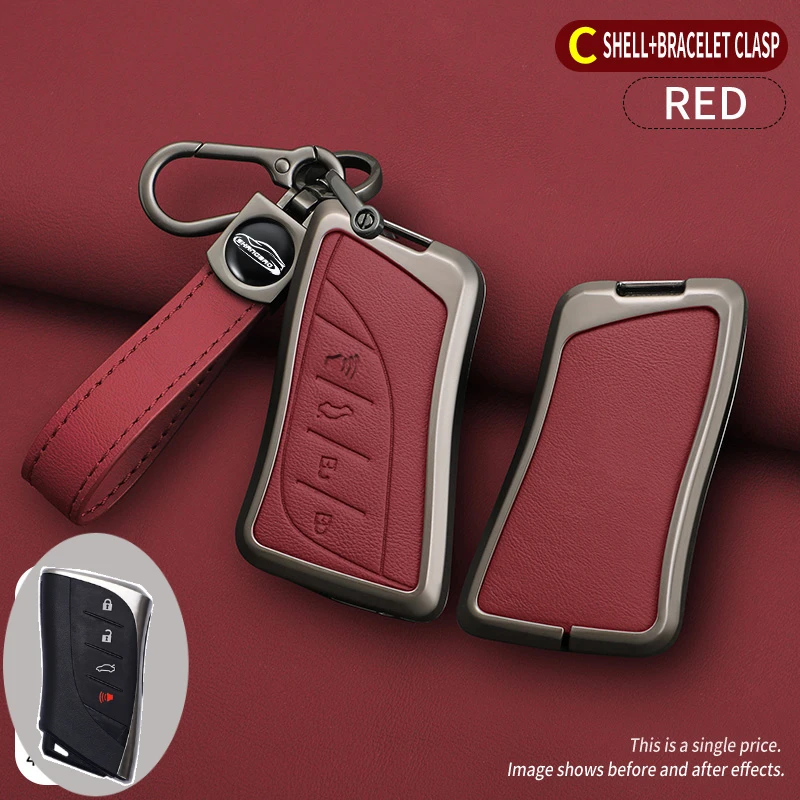 3 4 кнопки из цинкового сплава, чехол для автомобильного ключа, чехол для Lexus UX ES UX200 UX250h ES200 ES300h ES350 US200 US260h Protector