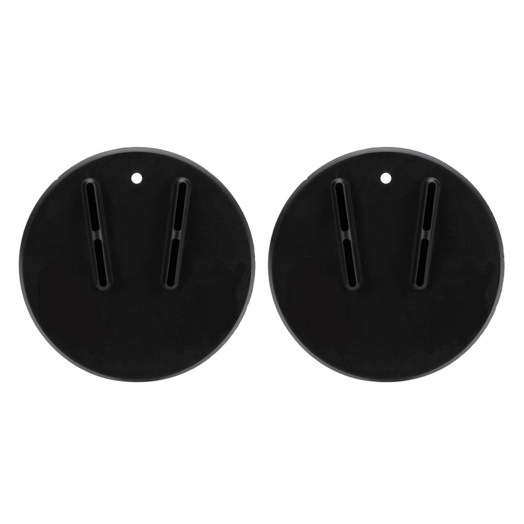 

2X Motorcycle Kickstand Pad kick Stand Coaster Puck for Touring Sportster