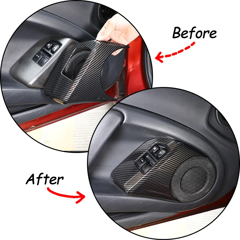 Фото Для Mitsubishi Ecolis/Mitsubishi Eclipse 2006-2011 модификация салона автомобиля автомобильное стекло подъемная рамка ABS №4