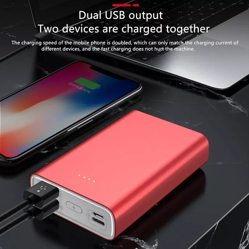 

2023New 30000mAh High Capacity Power Bank Portable Fast Charging 3USB External Battery Charger For iPhone Xiaomi Samsung Outdoor