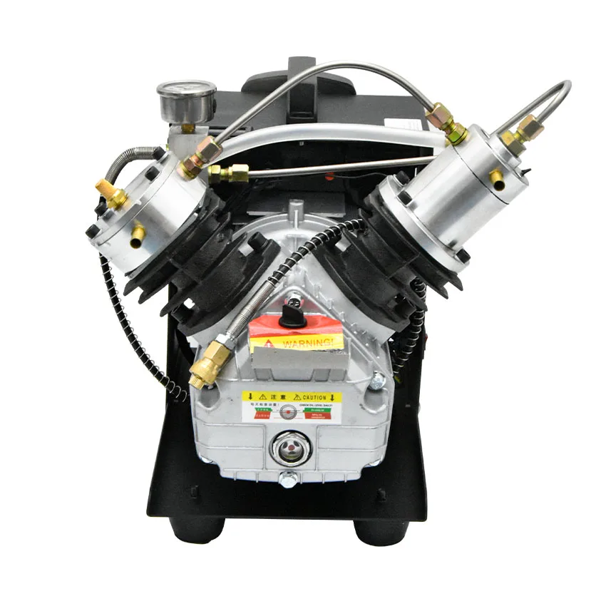 Двухцилиндровый воздушный компрессор PCP 4500 фунтов на квадратный дюйм насос