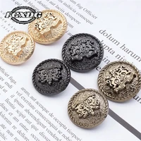 10pcs snap fastener metal buttons for clothing jeans sewing accessories buttons golden jacket buttons for shirt sewing supplies