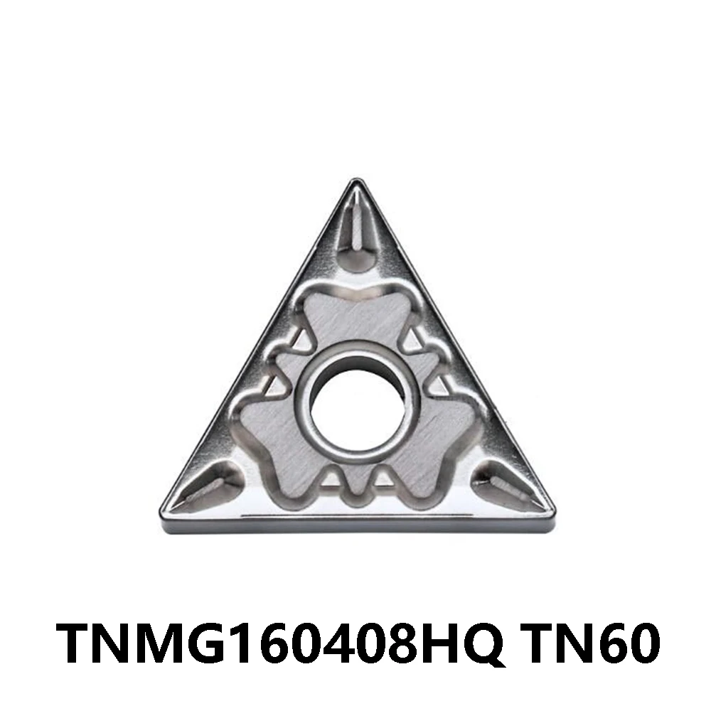 TNMG331HQ Оригинал TNMG 160404 ТНМГ HQ 60 ° Лезвие TN620 Твердосплавные вставки Токарный станок