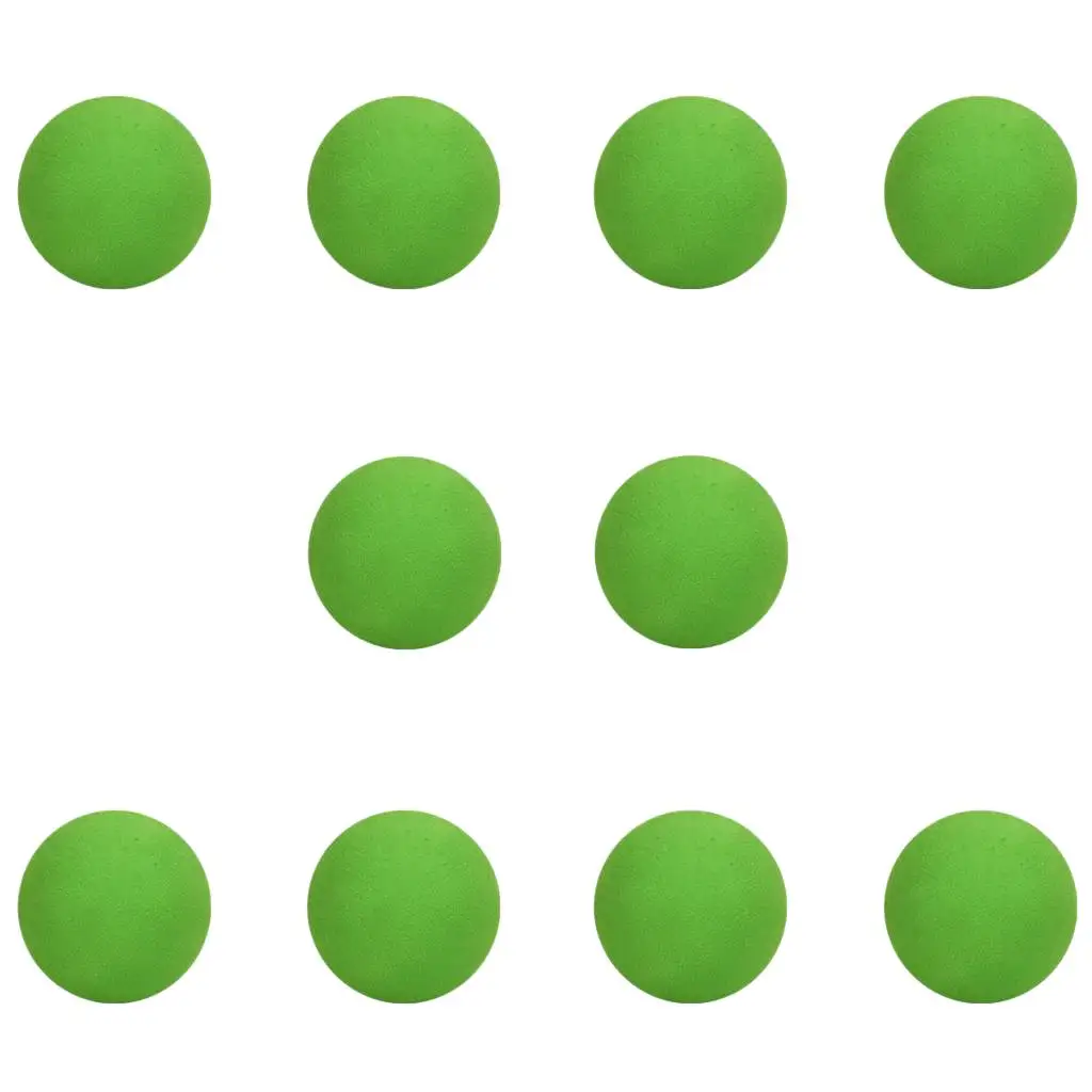 

eva Sponge Golf / Tennis Swing Practice Balls 10pcs Solid Color