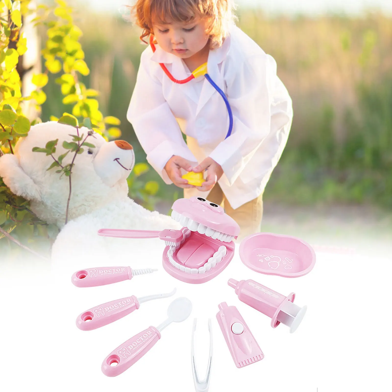 Детский ролевой стоматологический набор для проверки зубов |