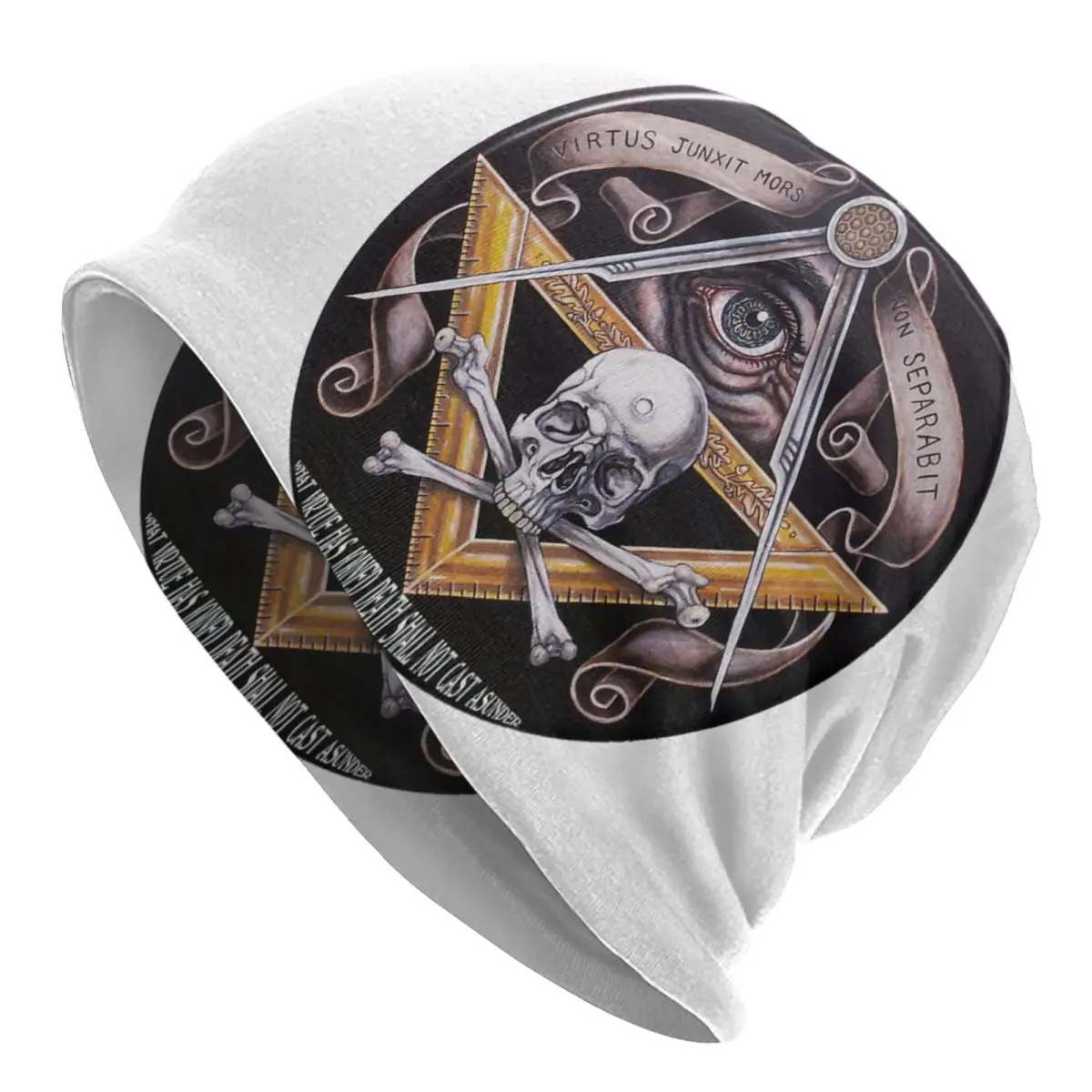 Masonic Virtue Adult Hats Caps Winter Warm Knit Hat Adult Men's Women Knit Hat