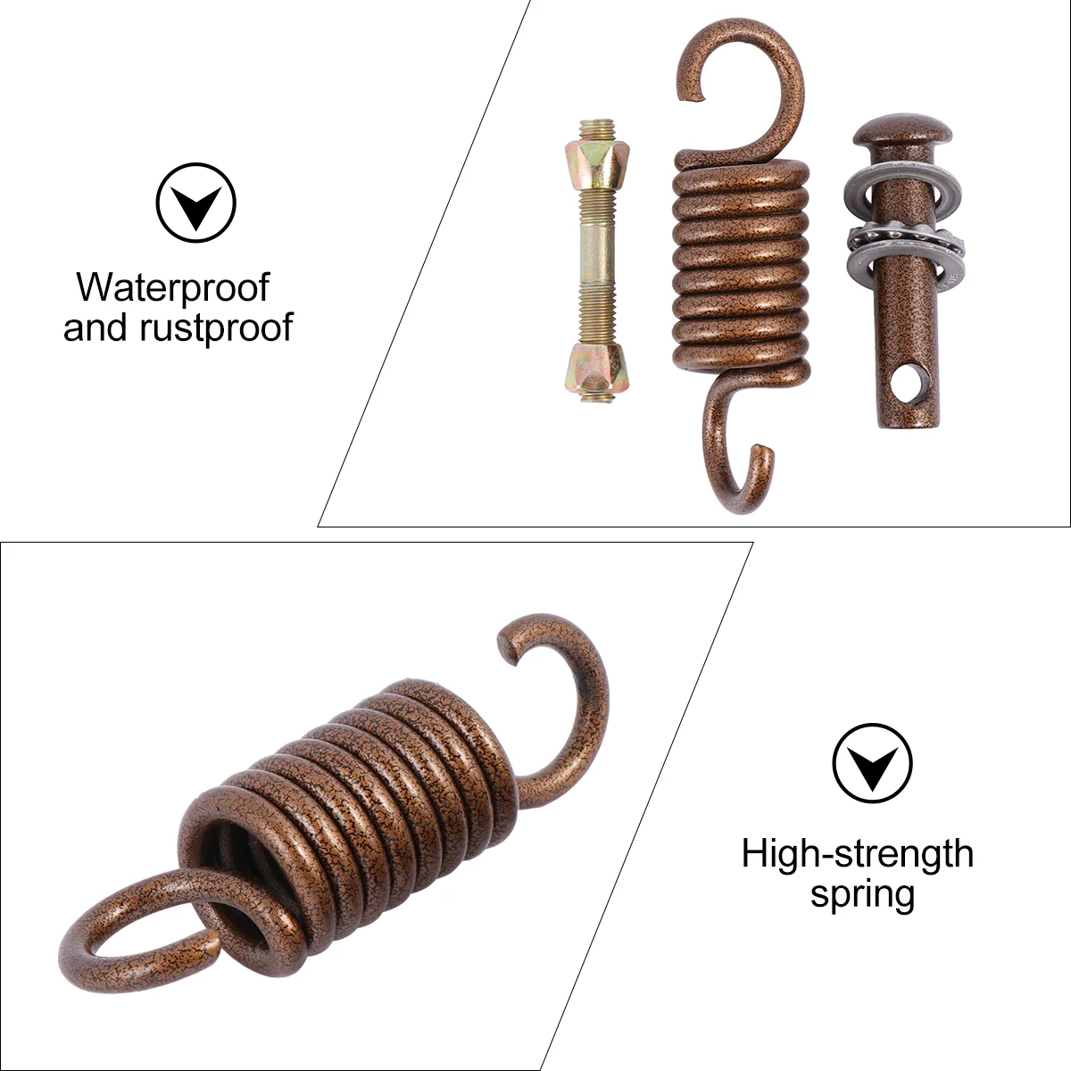 

Outdoor Hammock Chair Spring Swing Hook Replacement Lifts Gadget Supply Steel Alloy Fitting