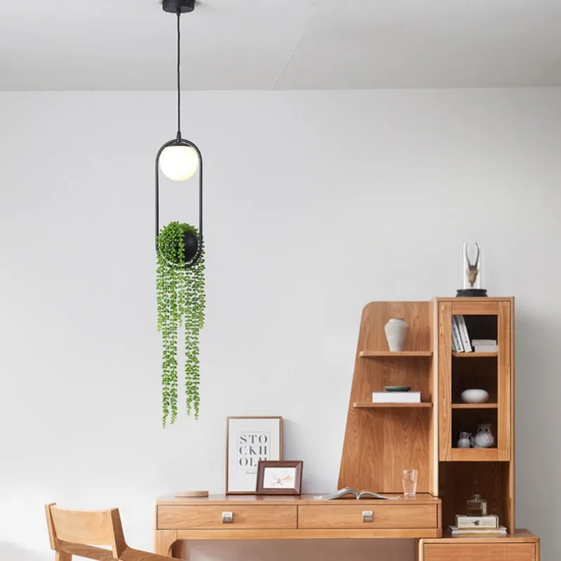 

Creative LED Pendant Lights Modern Indoor Lighting Grass Hanging Lamps Dinning Room Lights Fixture Bedroom Cafe Restaurant decor
