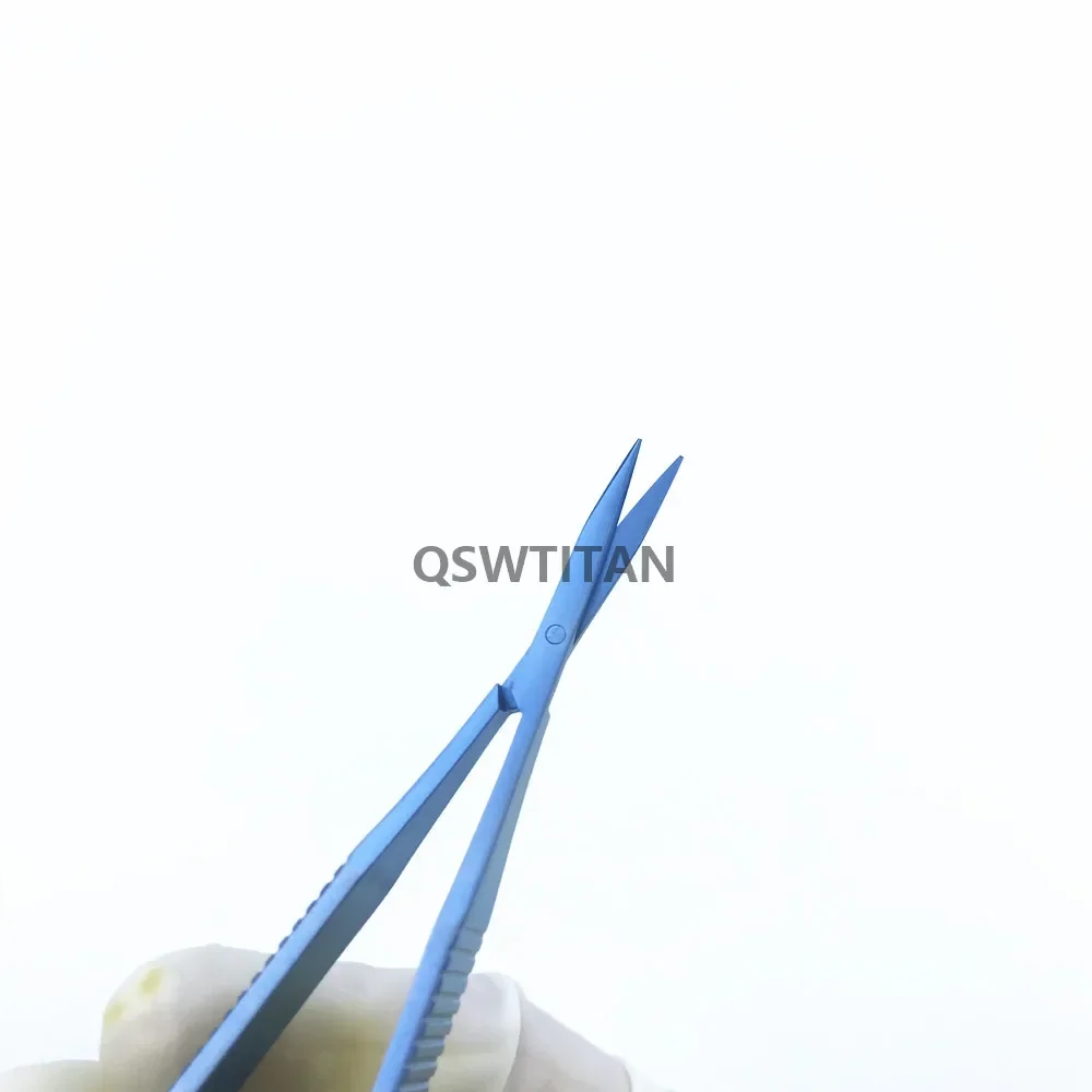 Фото Офтальмологический инструмент Westcott Tenotomy Scissor Straight/Bend тупые наконечники, принадлежности для ветеринарных хирургических инструментов №4