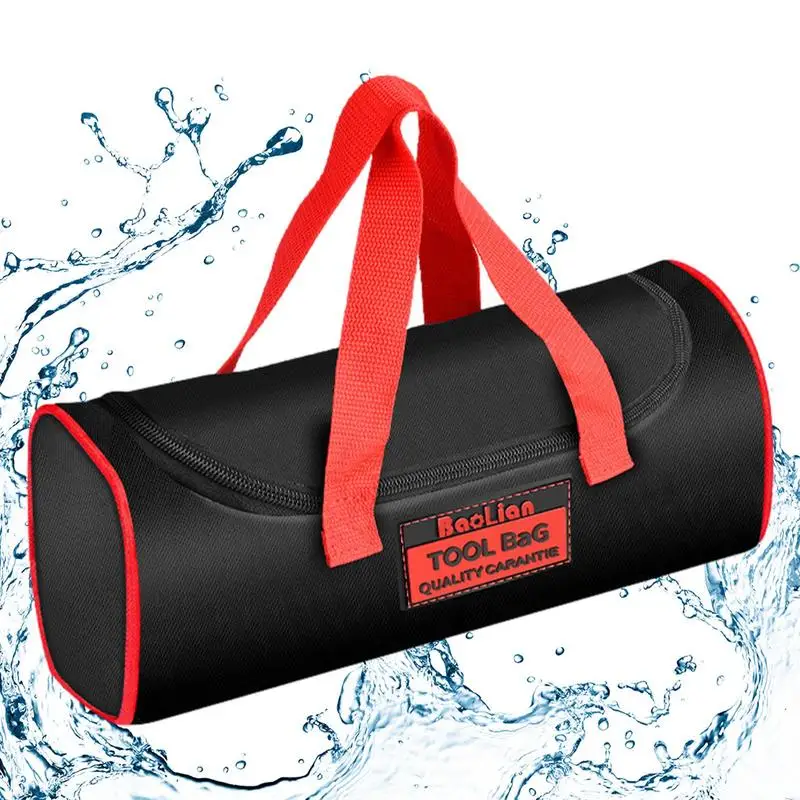 Płócienna torba na narzędzia Torby z grubej bawełny Organizer narzędzi Torba do przechowywania Przenośna wodoodporna i odporna zużycie o