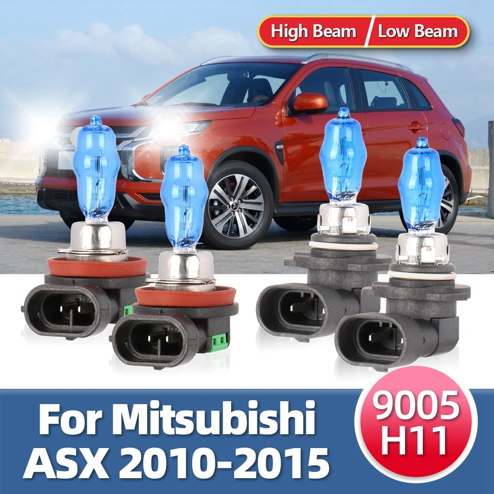 

Roadsun Car Halogen Headlights Bulbs 55W 12V Bright White Auto HOD Light Lamps For Mitsubishi ASX 2010 2011 2012 2013 2014 2015