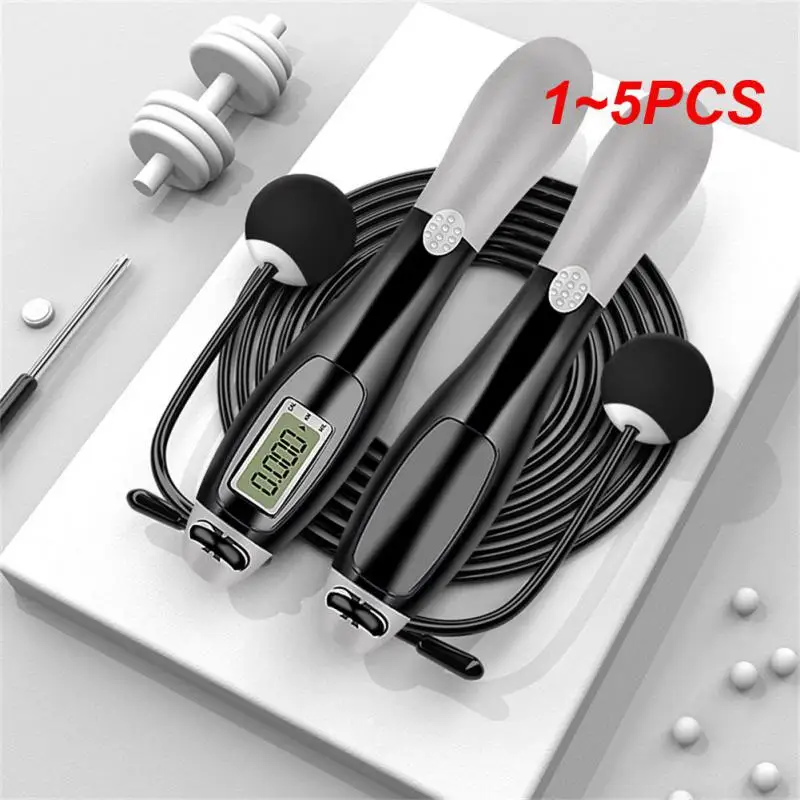 

1~5PCS Creative Counting Skipping Rope Wireless Skip Rope ABS Smart Electronic Digital Lose Weight Cordless Jump Ropes Portable