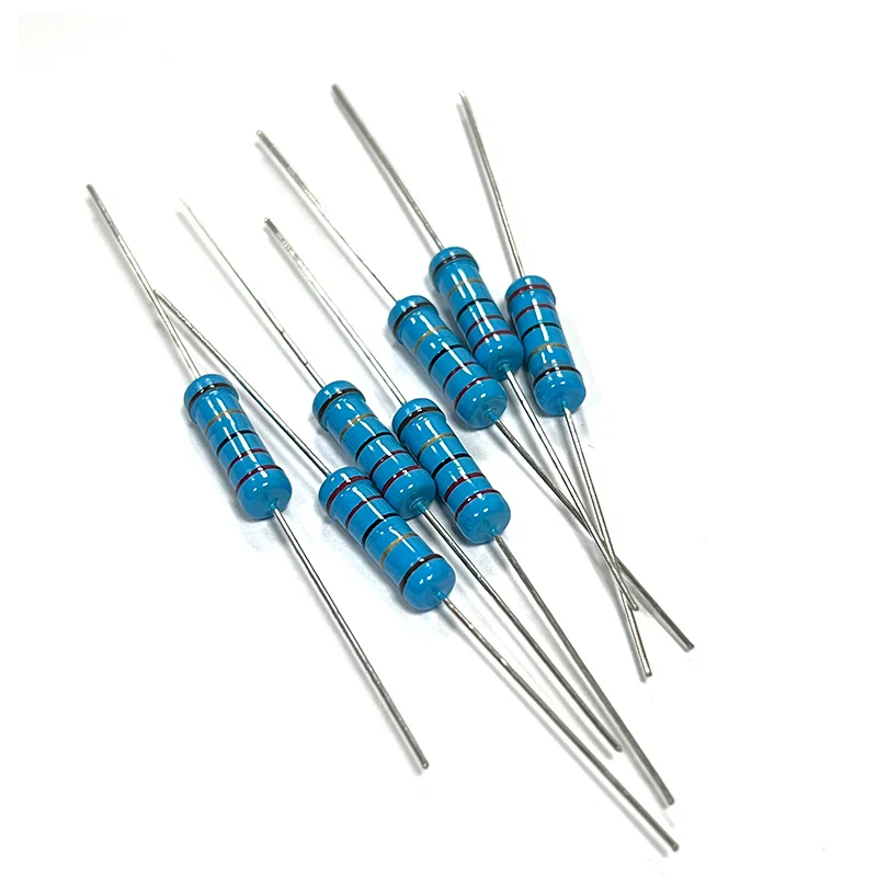 Металлический пленочный резистор 2R2 22R 220R 2K2 22K 220K 2 22 220 Ом R K Точность 1% 0.1R-10 м