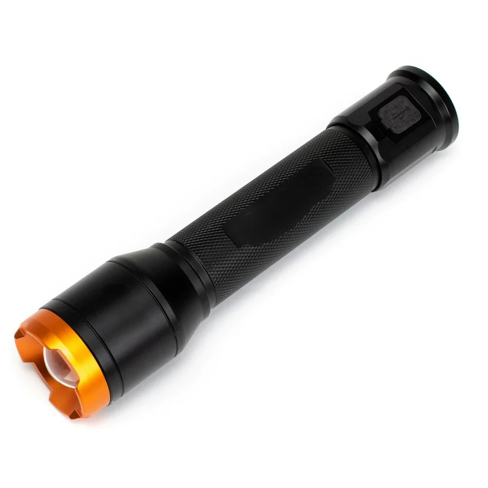 

Lumens LED Power Flashlight(4 AA Alkaline and Rechargeable Batteries), Black