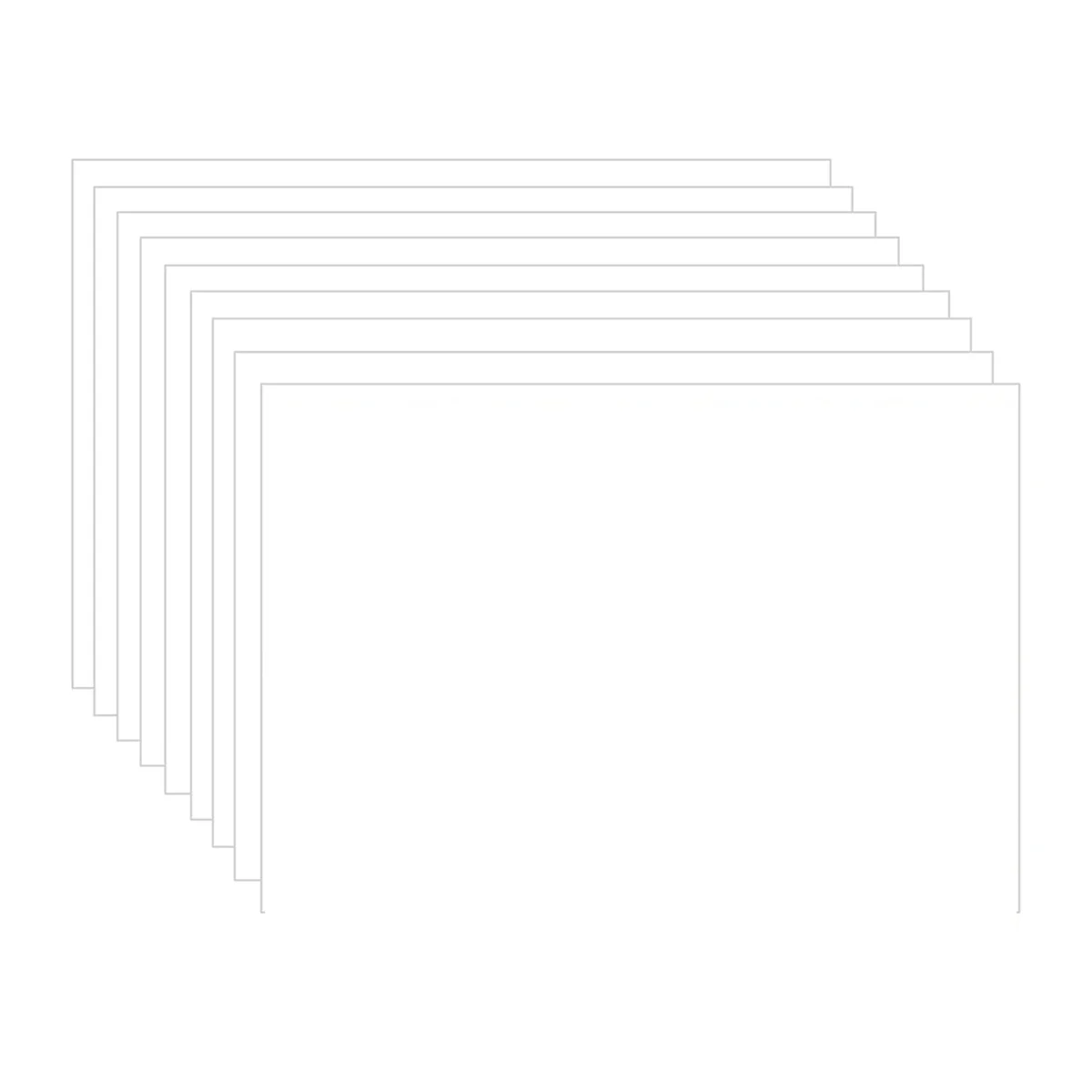 12 шт. термоусадочная бумага шлифованые термоусадочные пластиковые листы пленка