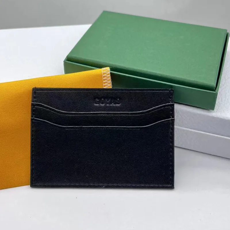 Брендовый дизайнерский кошелек GOYAD для карт маленькая Кредитная сумка мужчин и