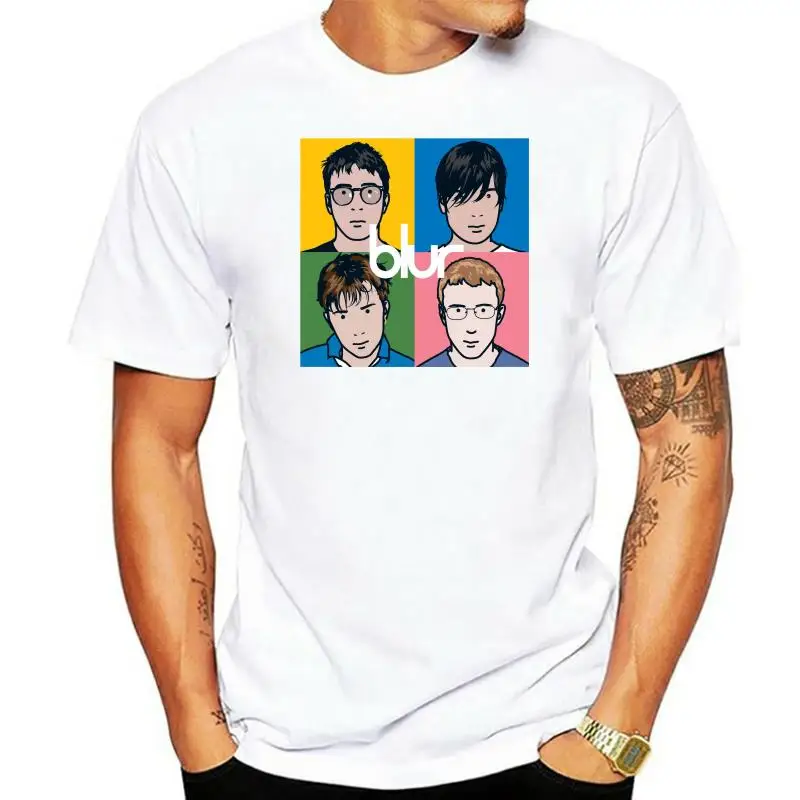 

The Greatest Hits The Best Of Blur White S-XXXL Size Mens T-shirts