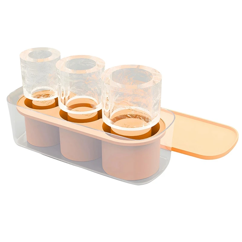 Поддон для кубиков льда Стаканчика Stanley Силиконовая Форма С Крышкой И Поддоном