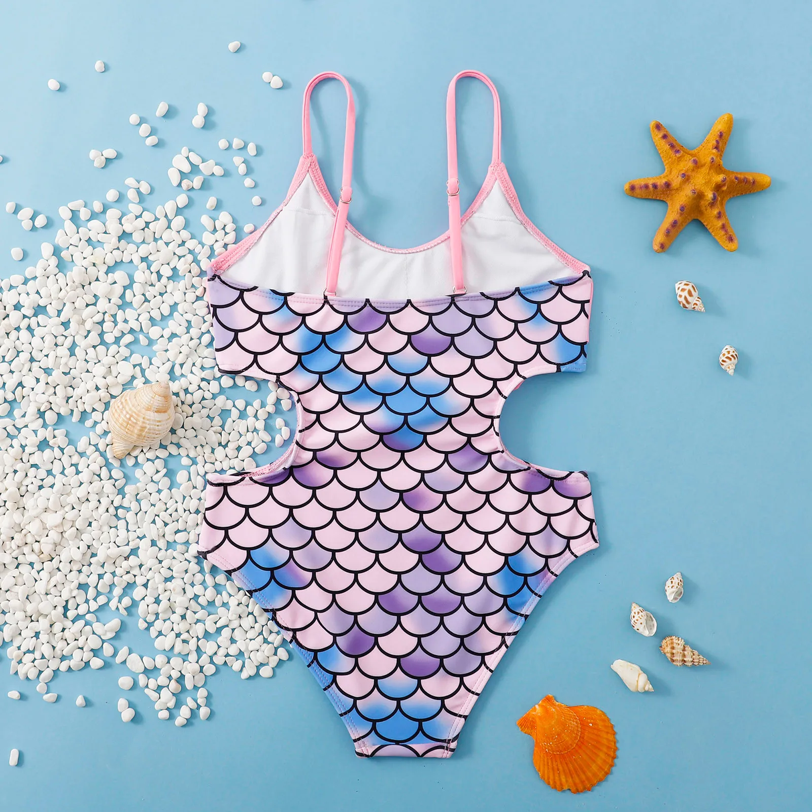 

Swimwear Outfits Infant Hollow Bikini Summer Kids Swimwear Girls Print Toddler Bathing Suit Girl Youth Girl Racing Swimsuit