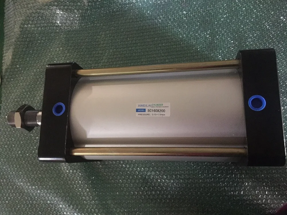 

free shipping by DHL SC200*300 200mm Bore 300mm Stroke SC Series Single Rod Standard Pneumatic Air Cylinder