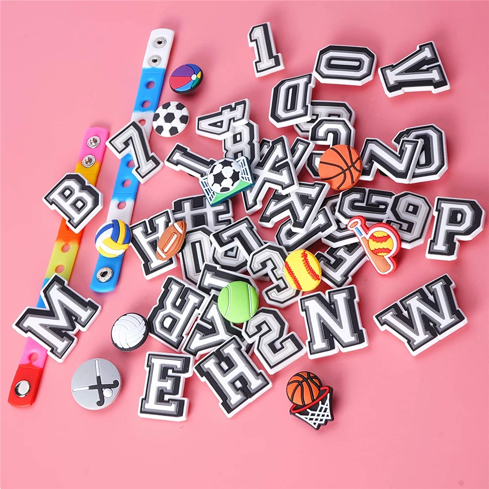 

1 шт. шармы с английскими буквами алфавита для крокса баскетбола футбольной обуви Шарм браслет DIY аксессуары для обуви унисекс подарки