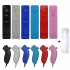 Беспроводной игровой Bluetooth-контроллер с пультом дистанционного управления для синхронизации Wii, Nintendo, левая рука, нунчак, опции,