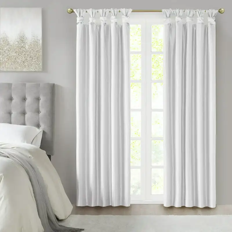 

Luxurious Twist Tab Total Blackout Thermal Insulated Window Curtain.