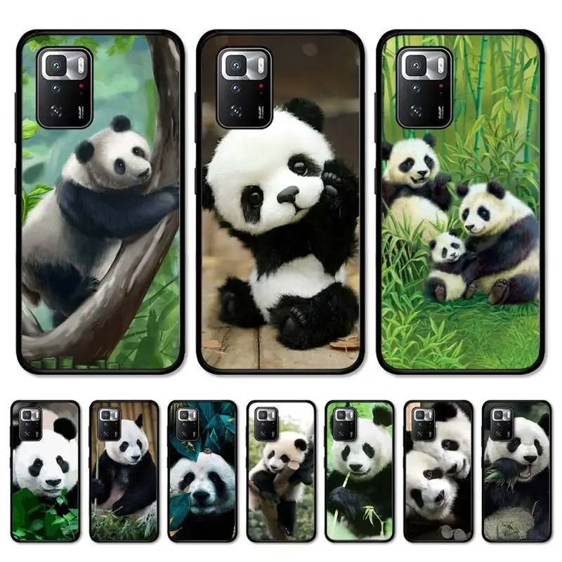 

Chinese Bear Panda Phone Case for Redmi 5 6 7 8 9 A 5plus K20 4X S2 GO 6 K30 pro