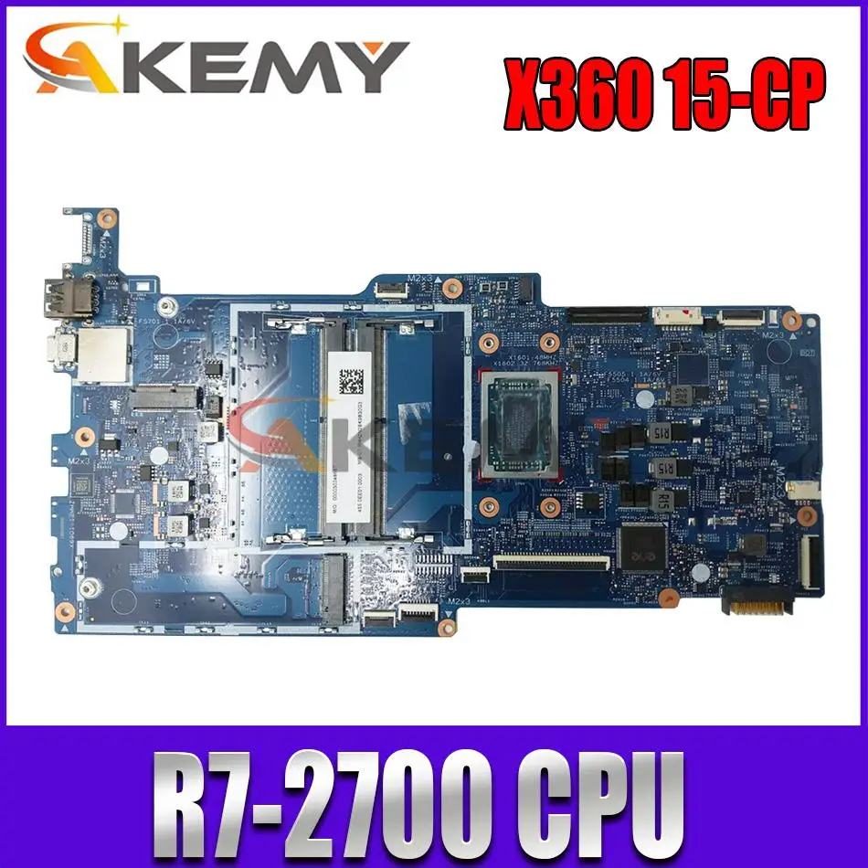 

17890-2 448.0EE04.0021 MB For HP X360 15Z-CP 15-CP Laptop motherboard With R7-2700 CPU 100%test work