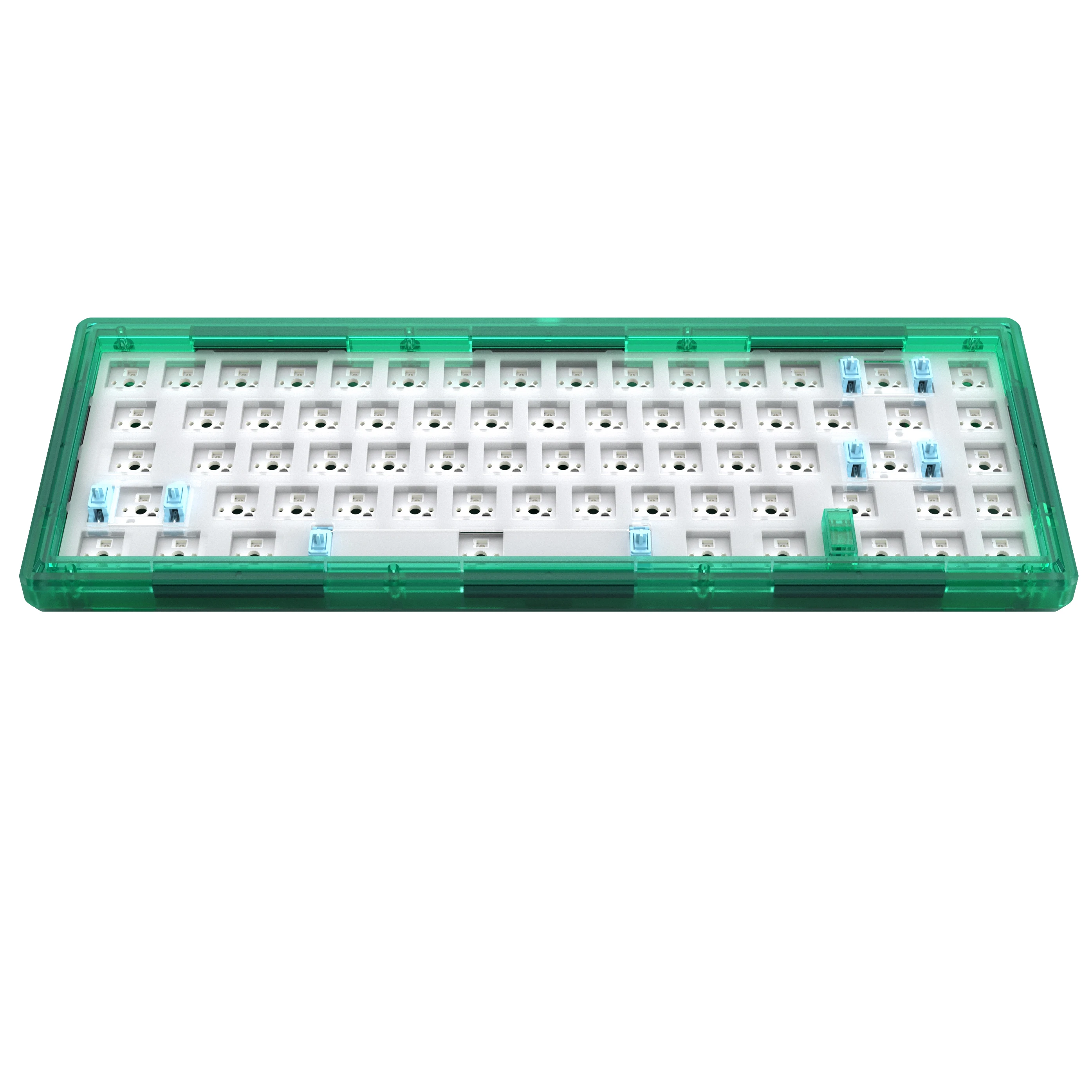Hot Swap Customized Mechanical Keyboard Kit Gasket Structure Type-C RGB Compatiable With 3/5 Pins for Cherry Gateron Kailh