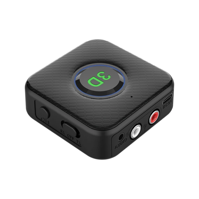 

Беспроводной Bluetooth-совместимый адаптер 5,1, приемник-передатчик для гарнитуры, автомобильного музыкального динамика, разъем RCA 3,5 мм