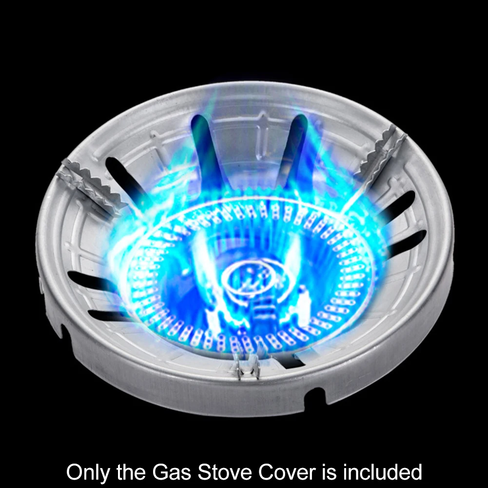 

Stainless Iron Energy Saving Cooker Gas Stove Cover Ring Reducer Easy Installation Gather Fire Pot Holder Durable Torch Kitchen